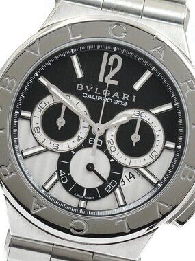 BVLGARI Diagono Caribillo 303 DG42SCH Chronograph Automatic Men's Watch_898125
